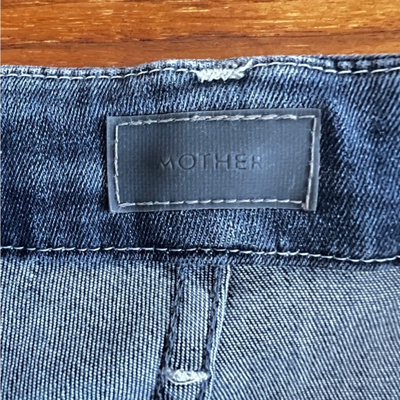 Mother HW Looker Ankle Fray Best Kept in the Shadows  Jeans Size 26 - Picture 6 of 13
